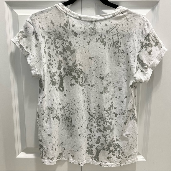 ALLSAINTS Portland Anna Graphic Short Sleeve Shirt / Tee - Size Small - Picture 4 of 7